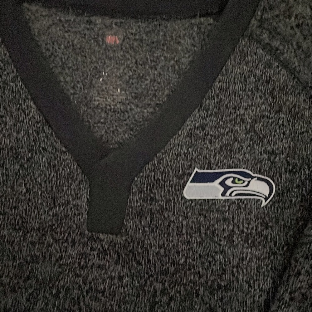 NFL Shop Women’s Seahawks V-Neck Sweater - Picture 2 of 5